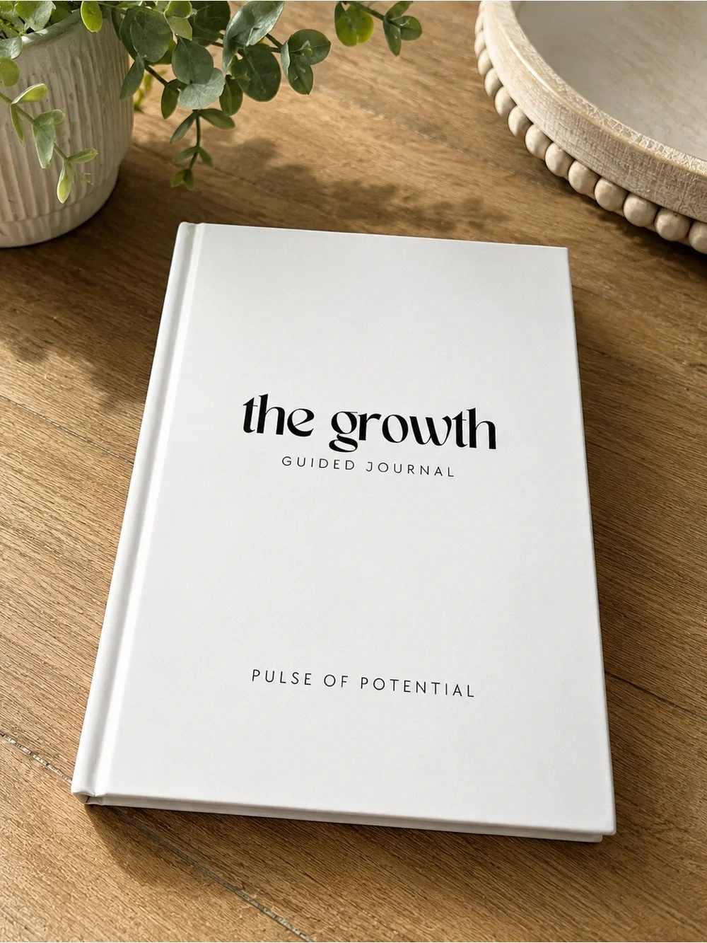 The Growth Guided Journal - White Hardcover